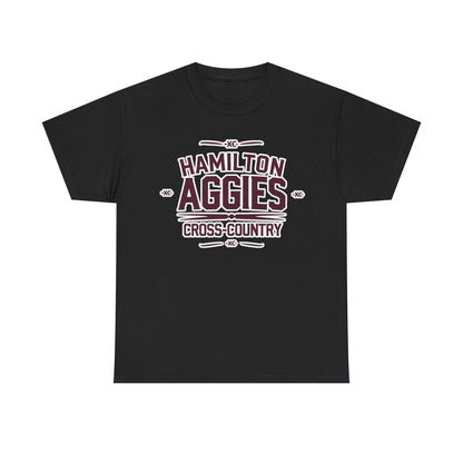 Adult Tee \ Hamilton Aggies Cross-Country \ HCC1