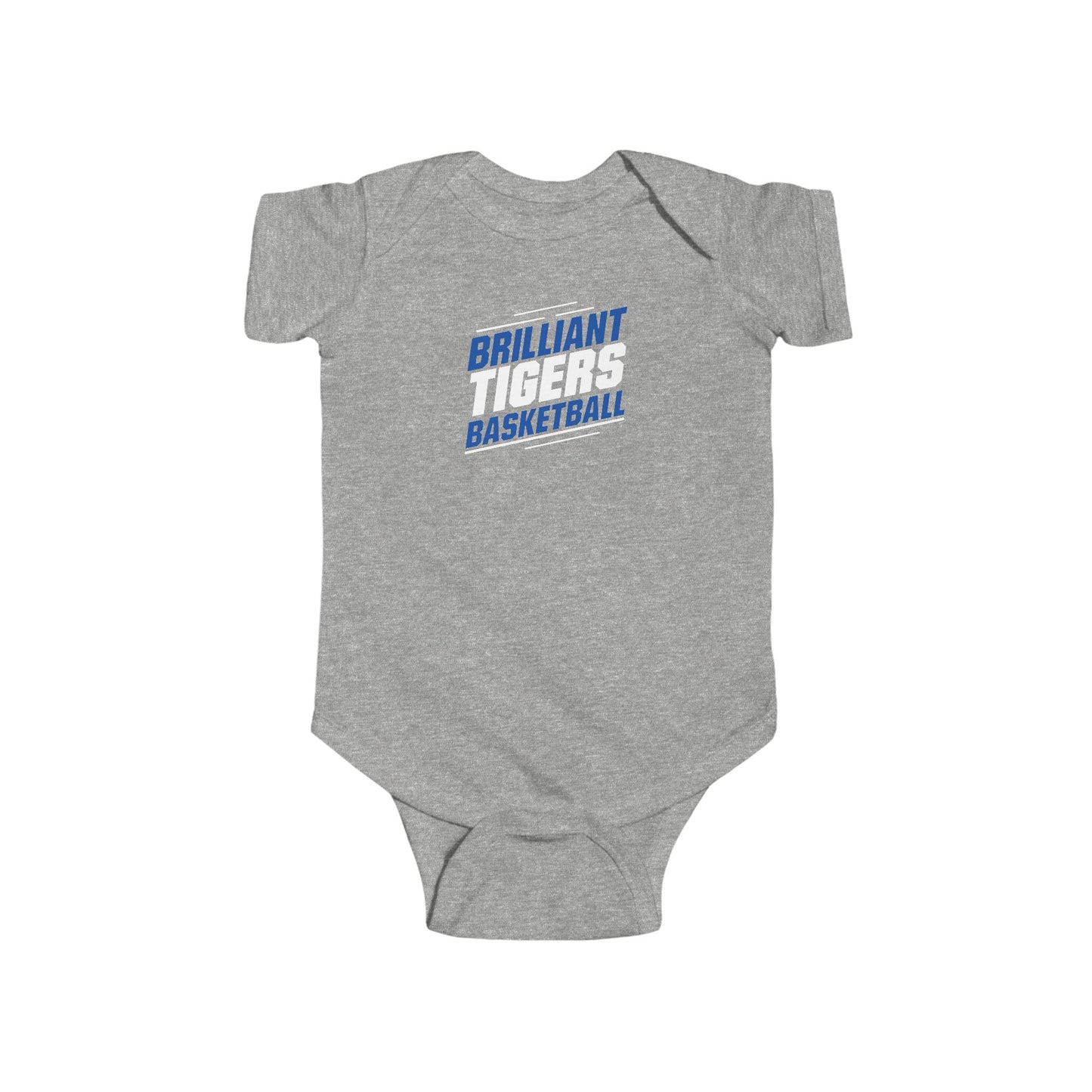 Short Sleeve Baby Bodysuit \ Brilliant Tigers Basketball \ BTBK2