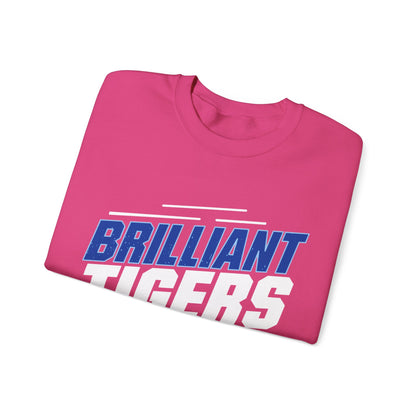 Adult Crewneck Sweatshirt \ Brilliant Tigers Basketball \ BTBK2