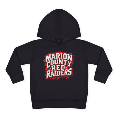 Toddler Hoodie Sweatshirt \ Marion County Red Raiders \ MC1