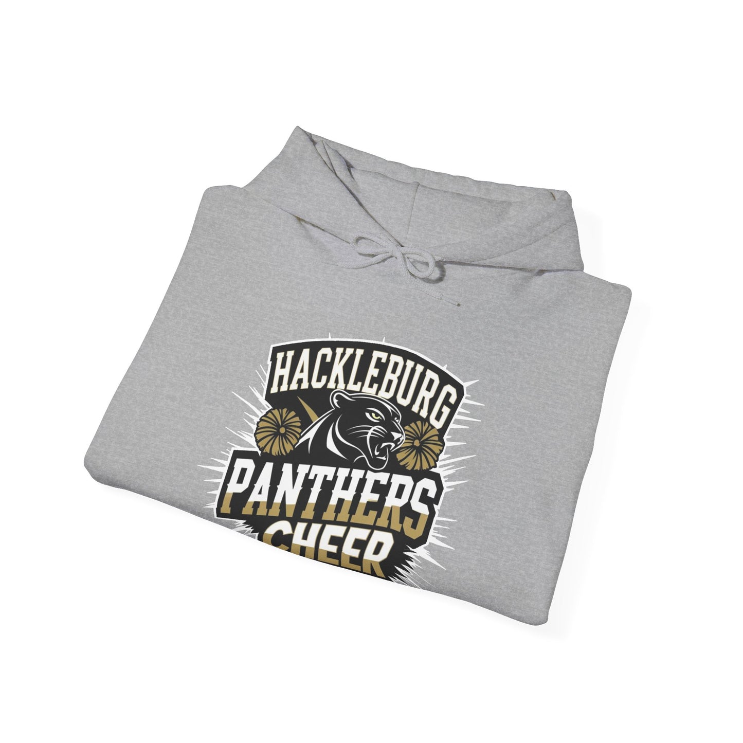 Adult Hoodie Sweatshirt \ Hackleburg Panthers Cheer \ HPC1
