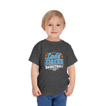 Toddler Tee \ Brilliant Tigers Basketball \ BTBKG1