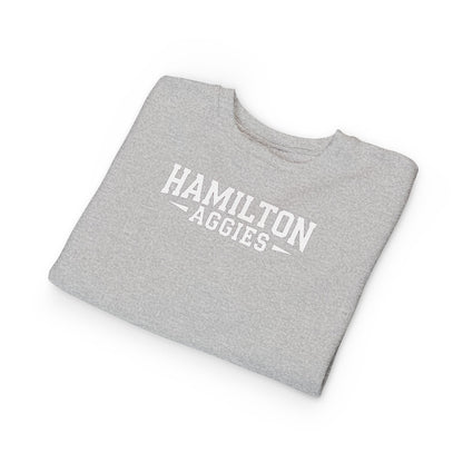 Toddler Crewneck Sweatshirt \ Hamilton Aggies \ HA3