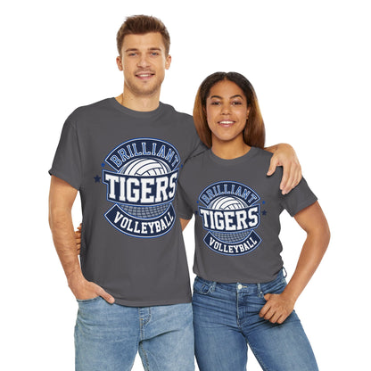Adult Tee \ Brilliant Tigers Volleyball \ BTV1