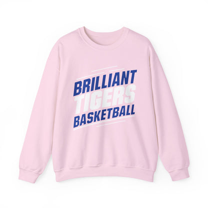 Adult Crewneck Sweatshirt \ Brilliant Tigers Basketball \ BTBK2