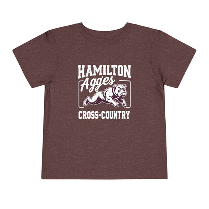 Toddler Tee \ Hamilton Aggies Cross-Country \ HCC2