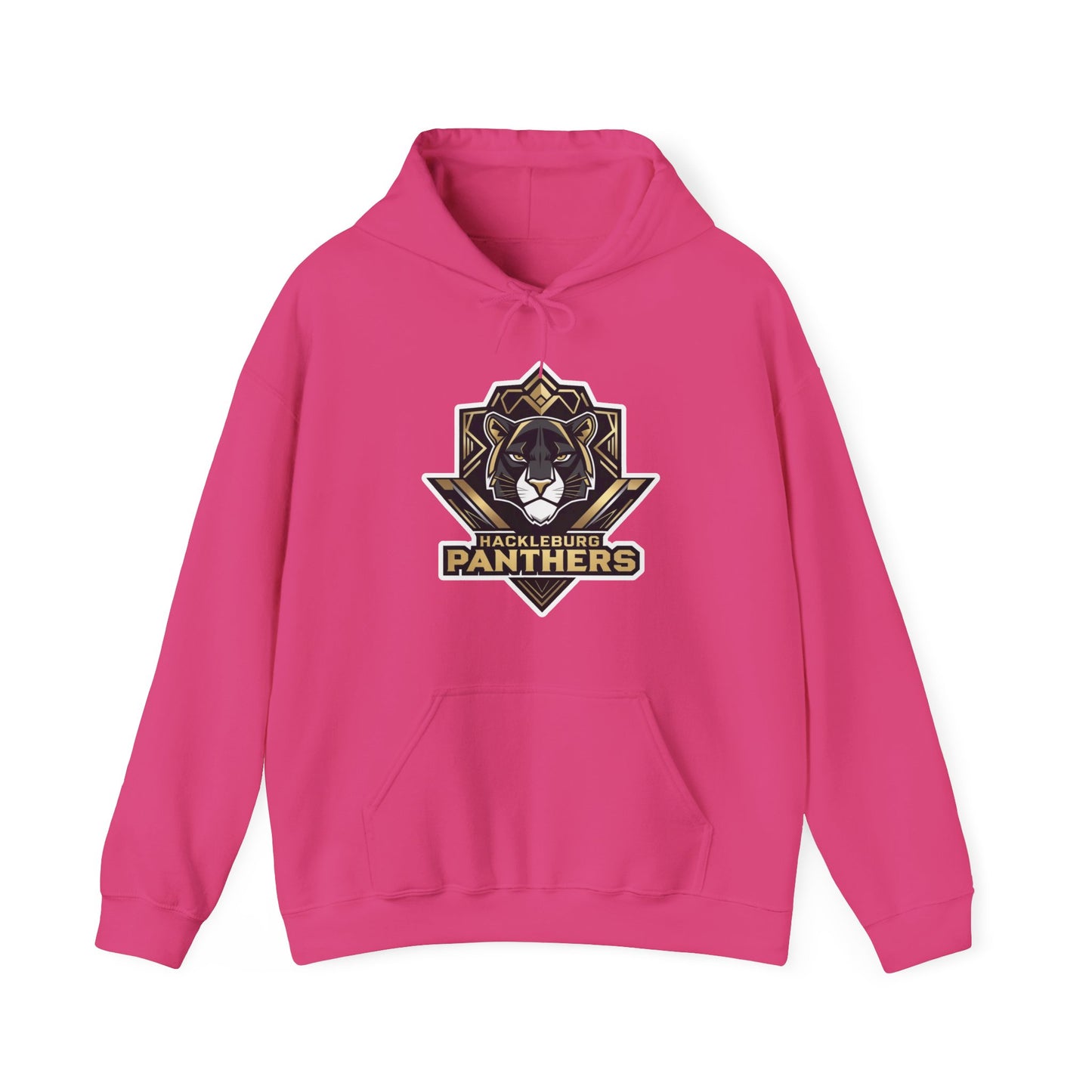Adult Hoodie Sweatshirt \ Hackleburg Panthers \ HP1