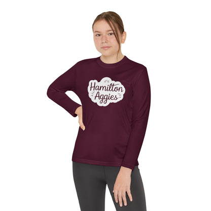 Youth Long Sleeve Tee \ Hamilton Aggies \ HAG1