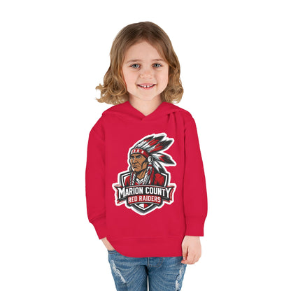 Toddler Hoodie Sweatshirt \ Marion County Red Raiders \ MC2