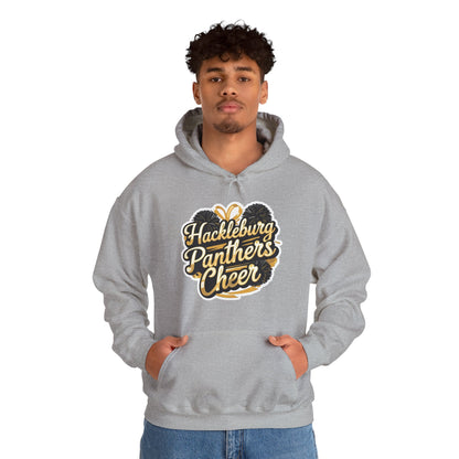 Adult Hoodie Sweatshirt \ Hackleburg Panthers Cheer \ HPC2