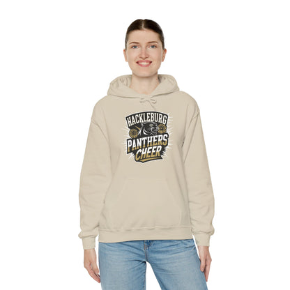 Adult Hoodie Sweatshirt \ Hackleburg Panthers Cheer \ HPC1