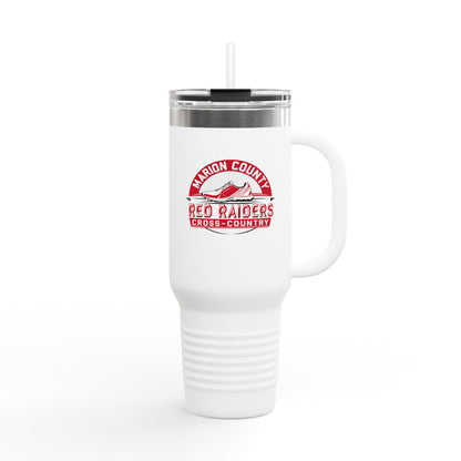 40oz Insulated Tumbler \ Marion County Red Raiders Cross-Country \ MCCC1