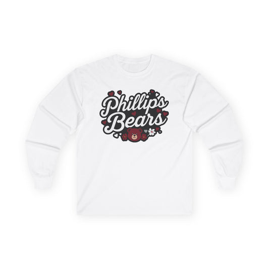 Adult Long Sleeve Tee \ Phillip's Bears \ PBG1