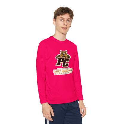 Youth Long Sleeve Tee \ Phil Campbell Bobcats Basketball \ PCBBKG1