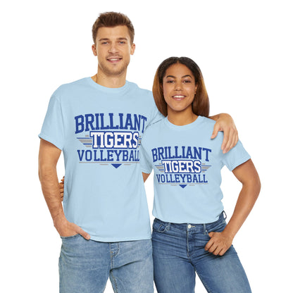 Adult Tee \ Brilliant Tigers Volleyball \ BTV2