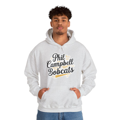 Adult Hoodie Sweatshirt \ Phil Campbell Bobcats \ PCBG2