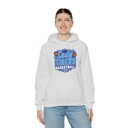 Adult Hoodie Sweatshirt \ Brilliant Tigers Basketball \ BTBKG1