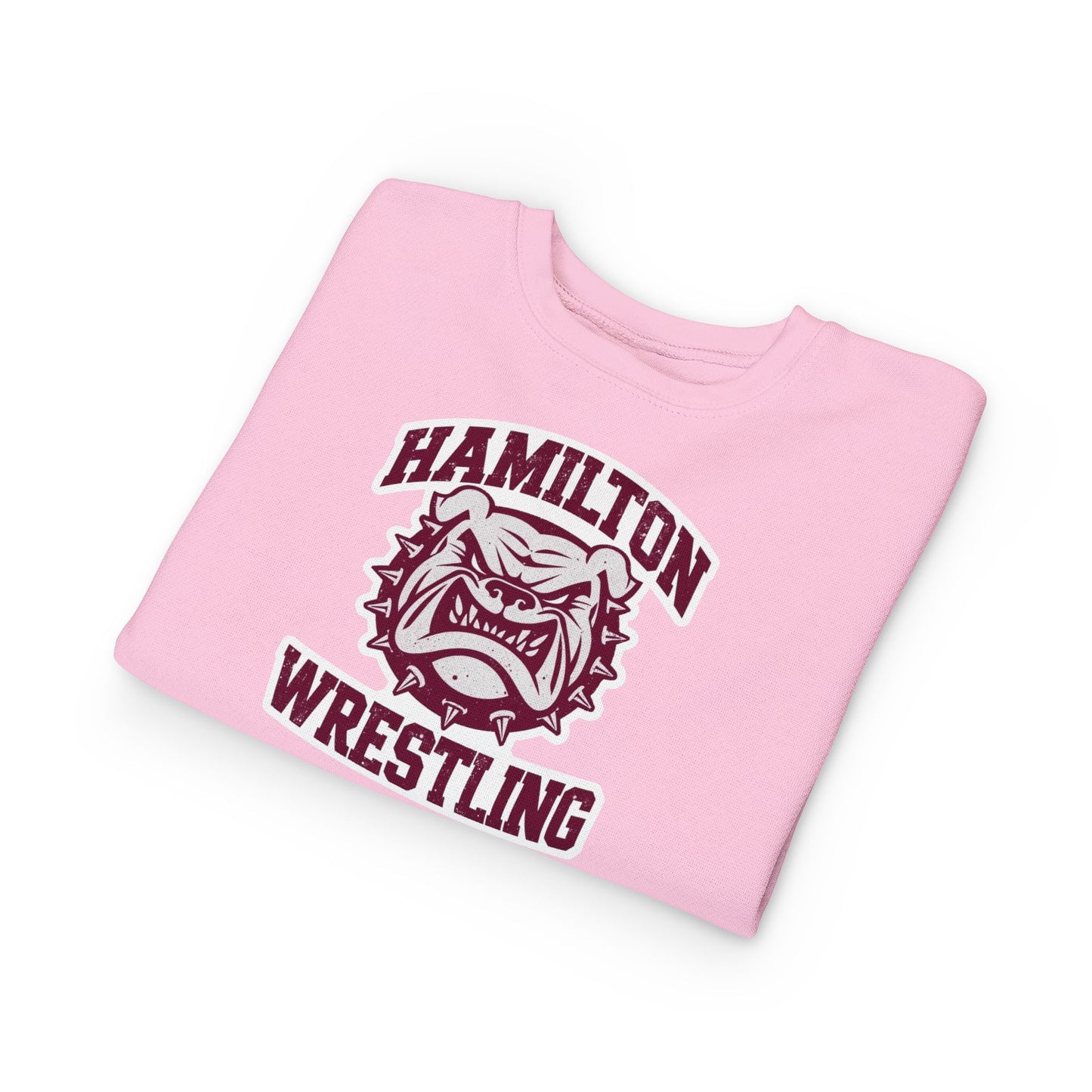 Toddler Crewneck Sweatshirt \ Hamilton Aggies Wrestling \ HAW2