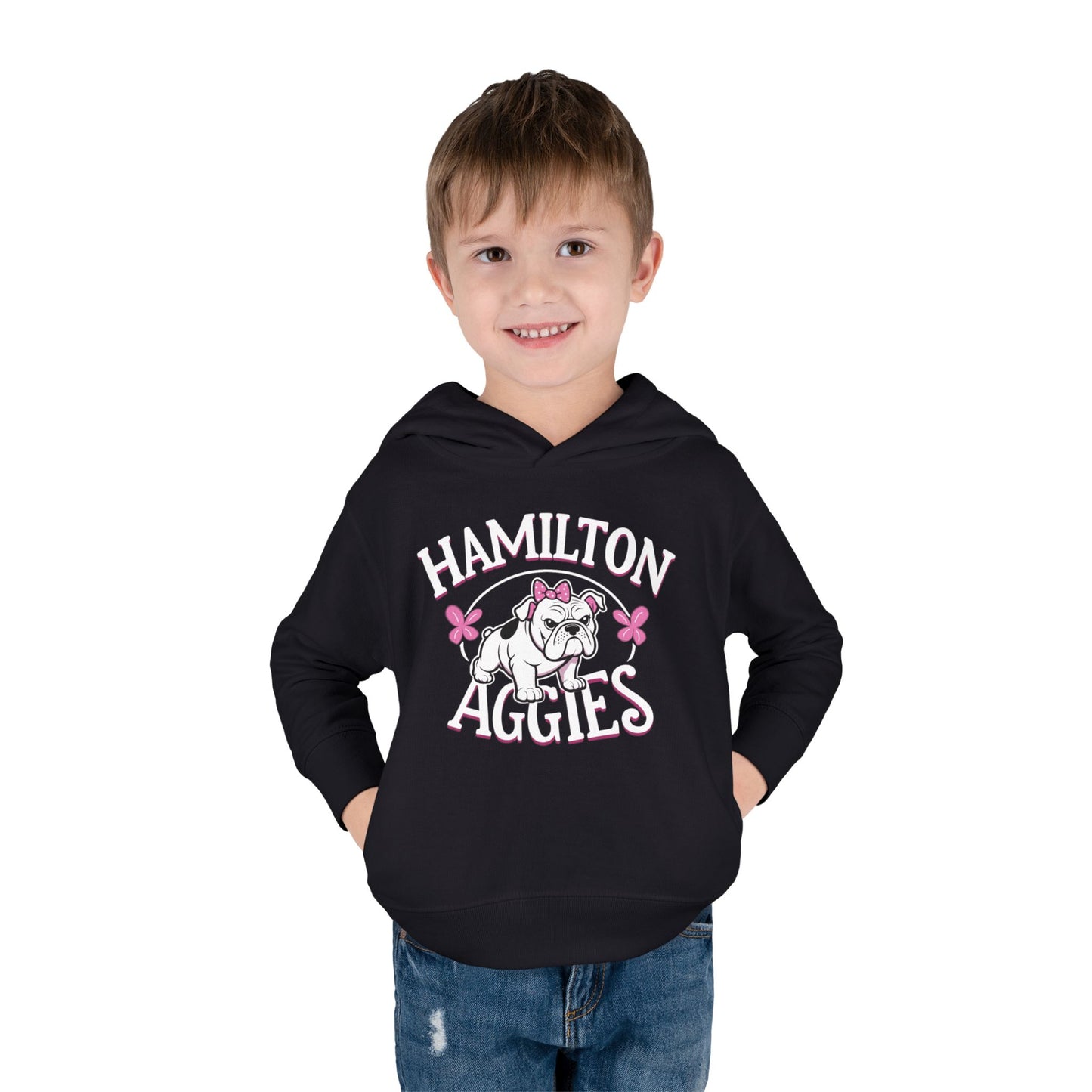 Toddler Hoodie Sweatshirt \ Hamilton Aggies \ HAG4
