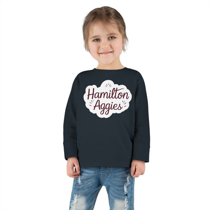 Toddler Long Sleeve Tee \ Hamilton Aggies \ HAG1