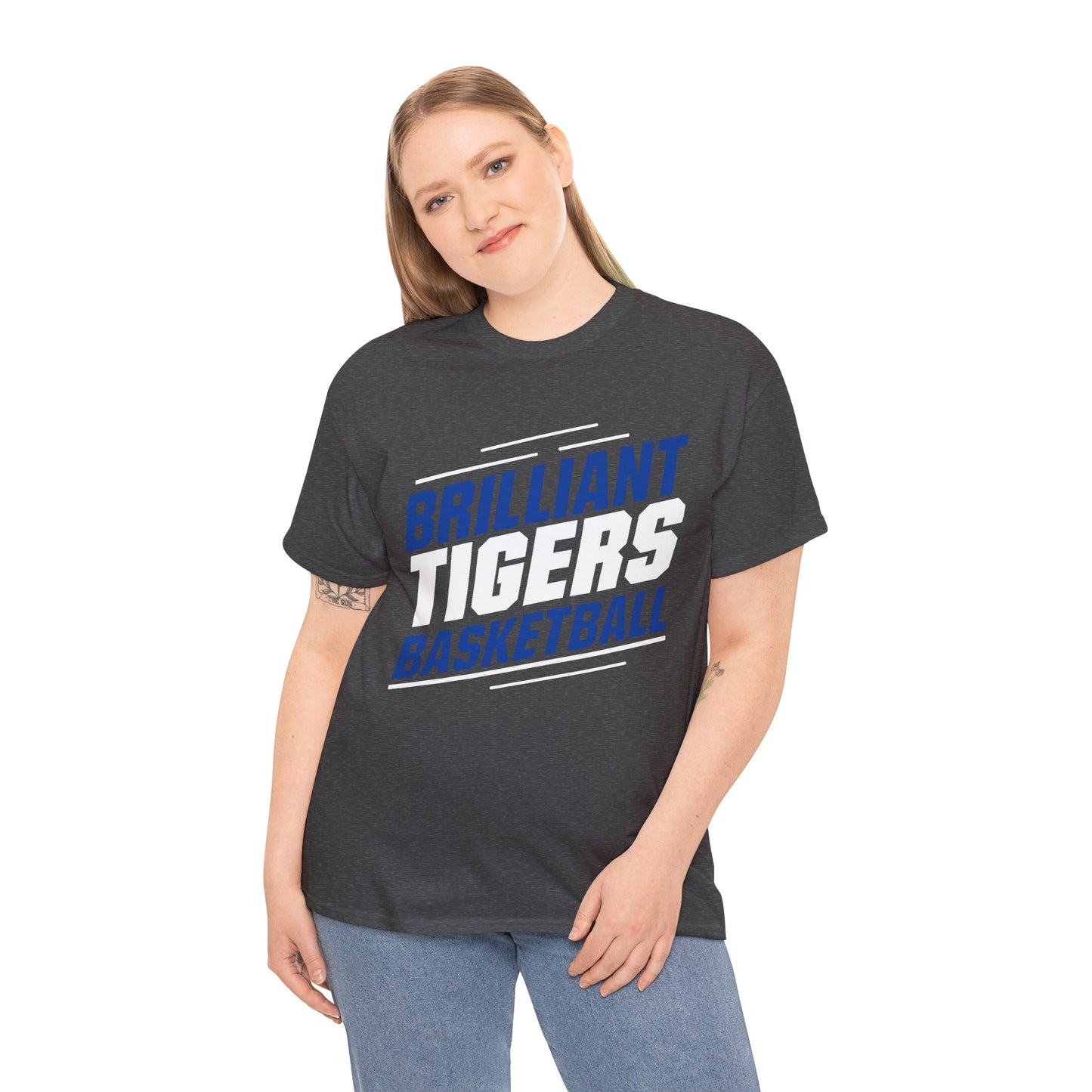 Adult Tee \ Brilliant Tigers Basketball \ BTBK2
