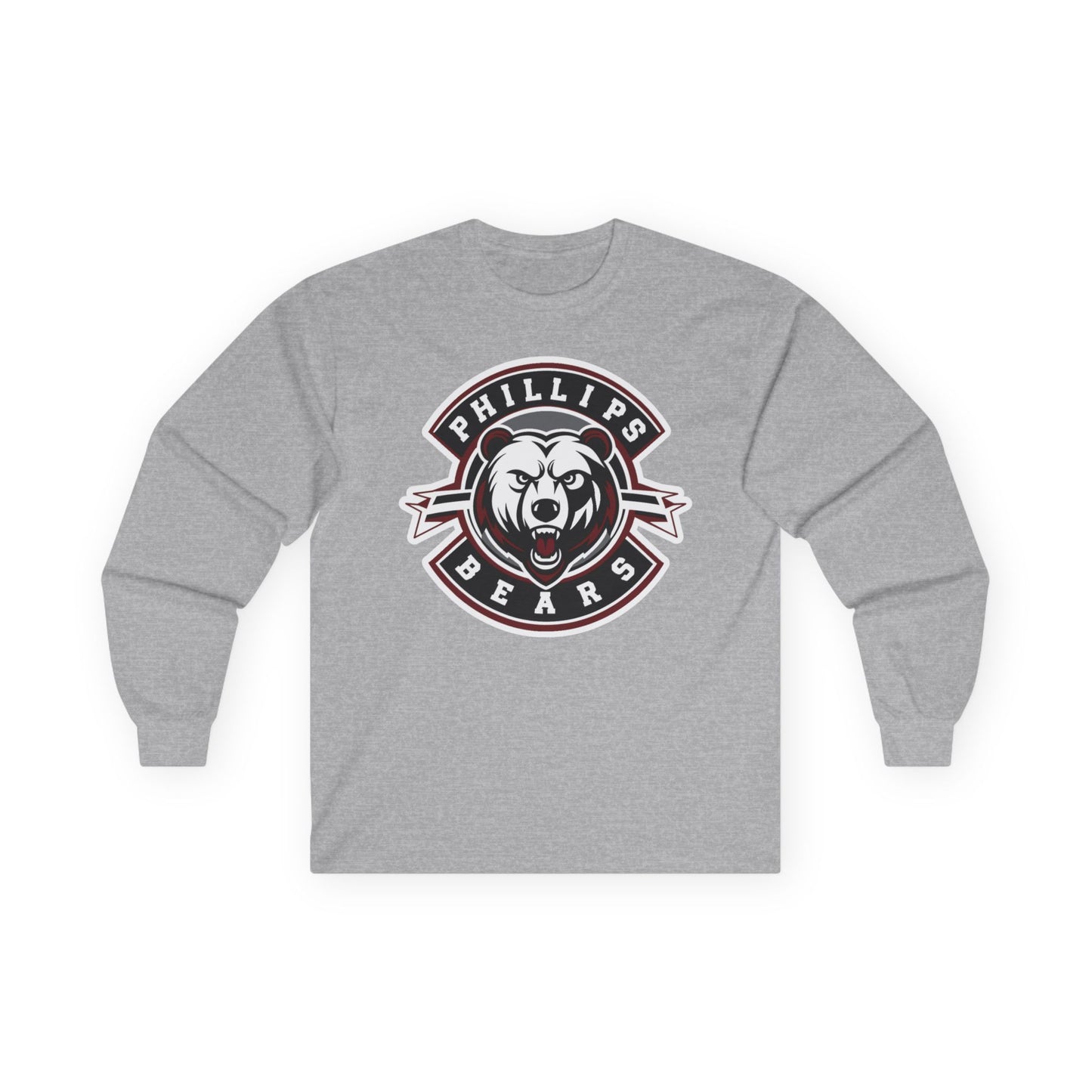 Adult Long Sleeve Tee \ Phillips Bears \ PB1