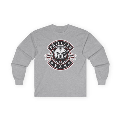 Adult Long Sleeve Tee \ Phillips Bears \ PB1