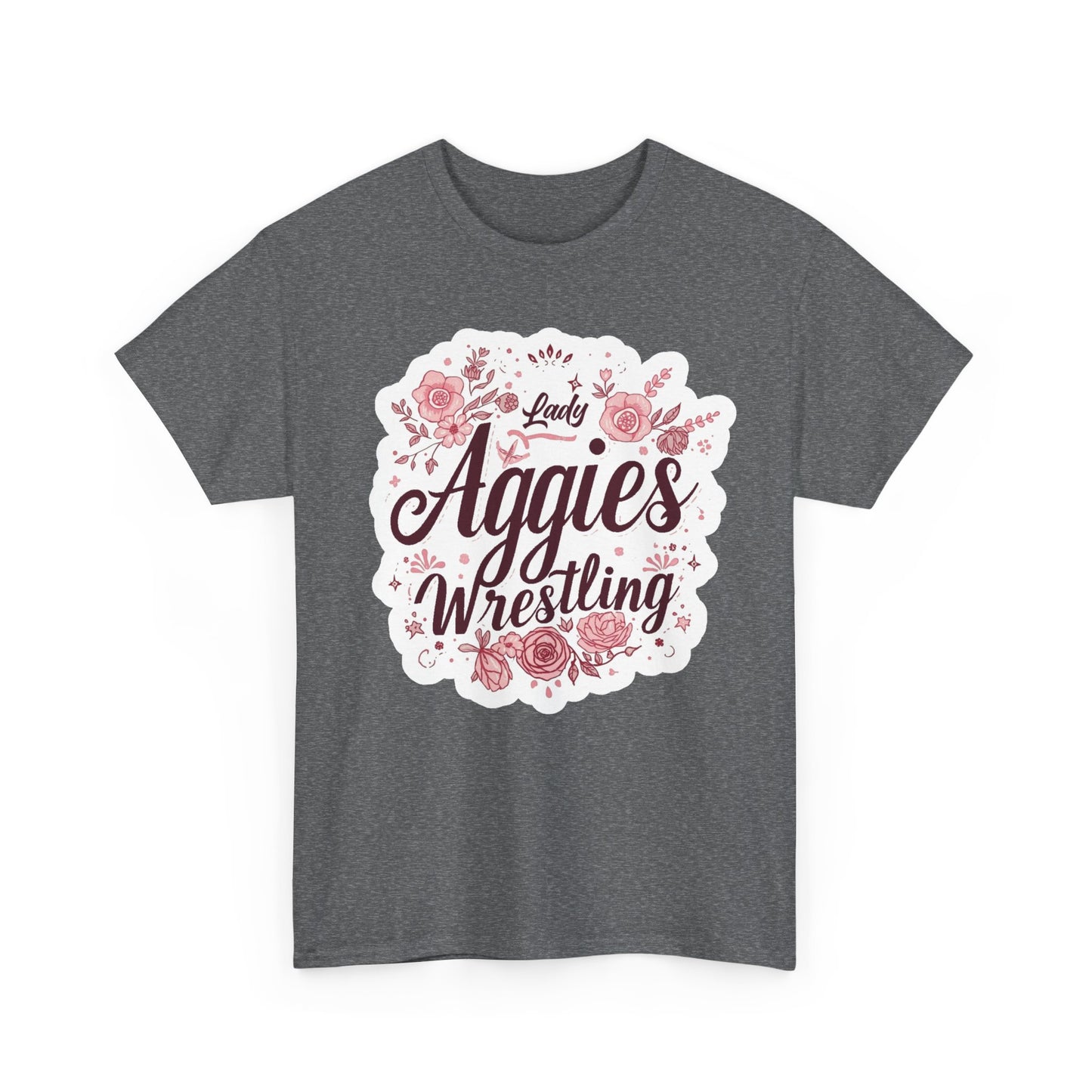 Adult Tee \ Hamilton Aggies Wrestling \ HAWG1