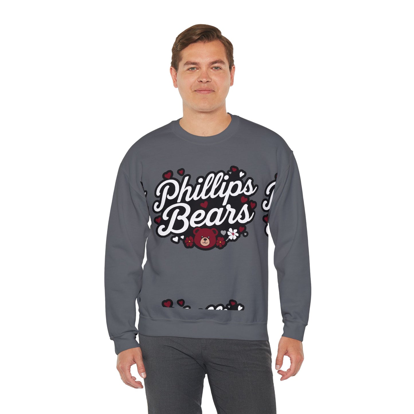 Adult Crewneck Sweatshirt \ Phillip's Bears \ PBG1