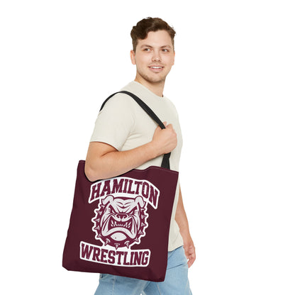 Tote Bag \ Hamilton Aggies Wrestling \ HAW2