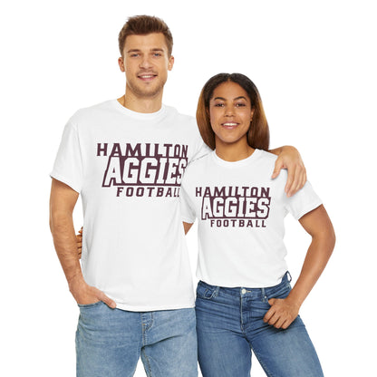 Adult Tee \ Hamilton Aggies Football \ HAF1
