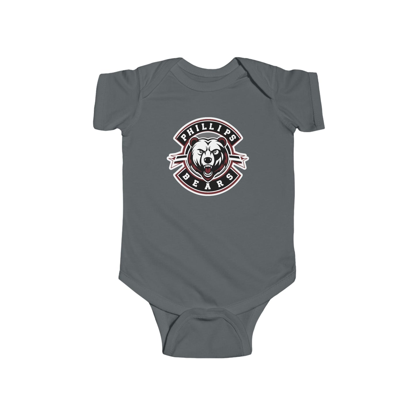 Short Sleeve Baby Bodysuit \ Phillips Bears \ PB1