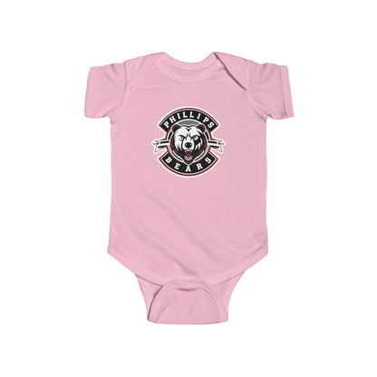 Short Sleeve Baby Bodysuit \ Phillips Bears \ PB1