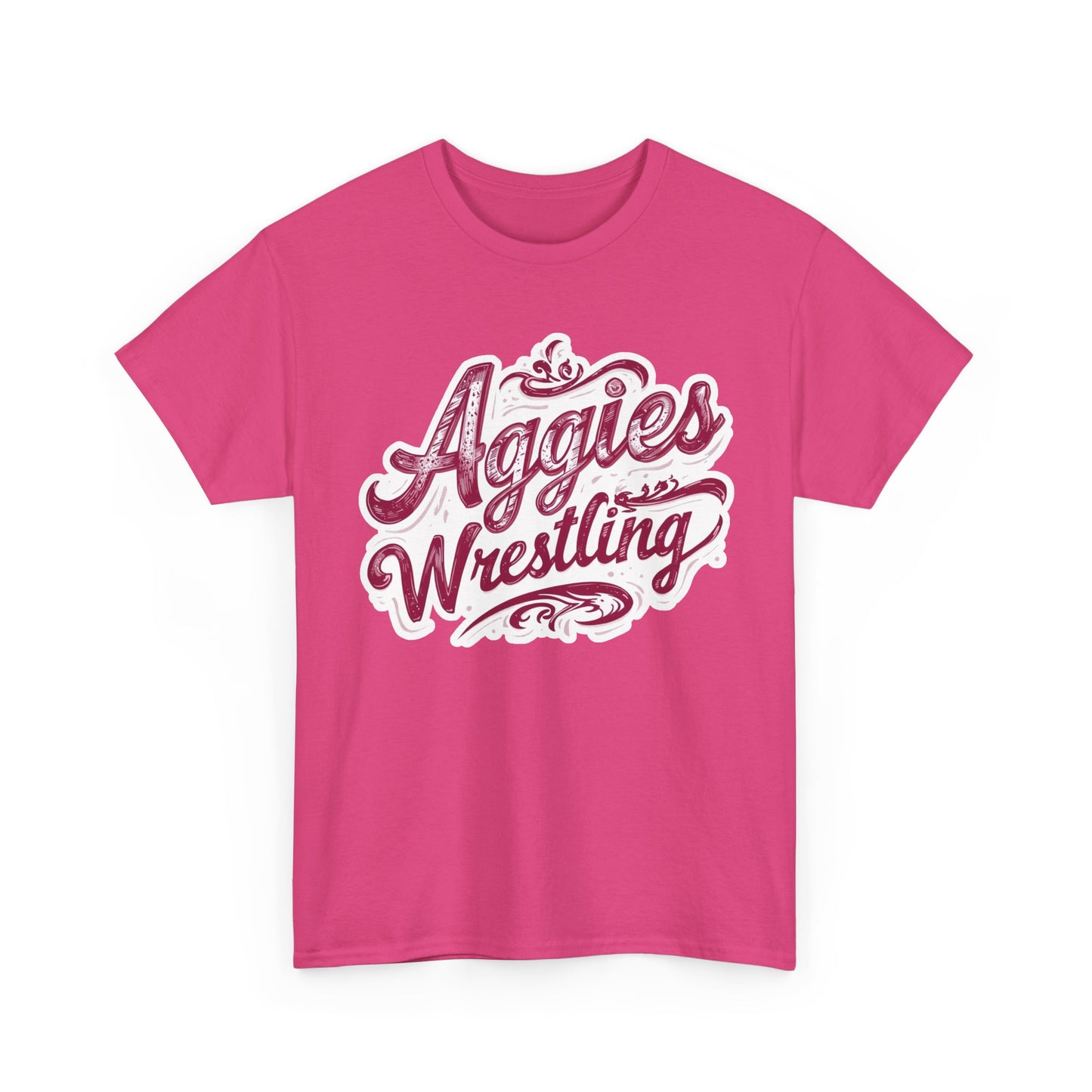 Adult Tee \ Hamilton Aggies Wrestling \ HAWG2