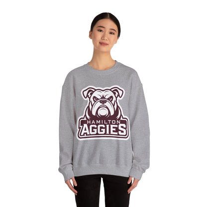 Adult Crewneck Sweatshirt \ Hamilton Aggies \ HA4
