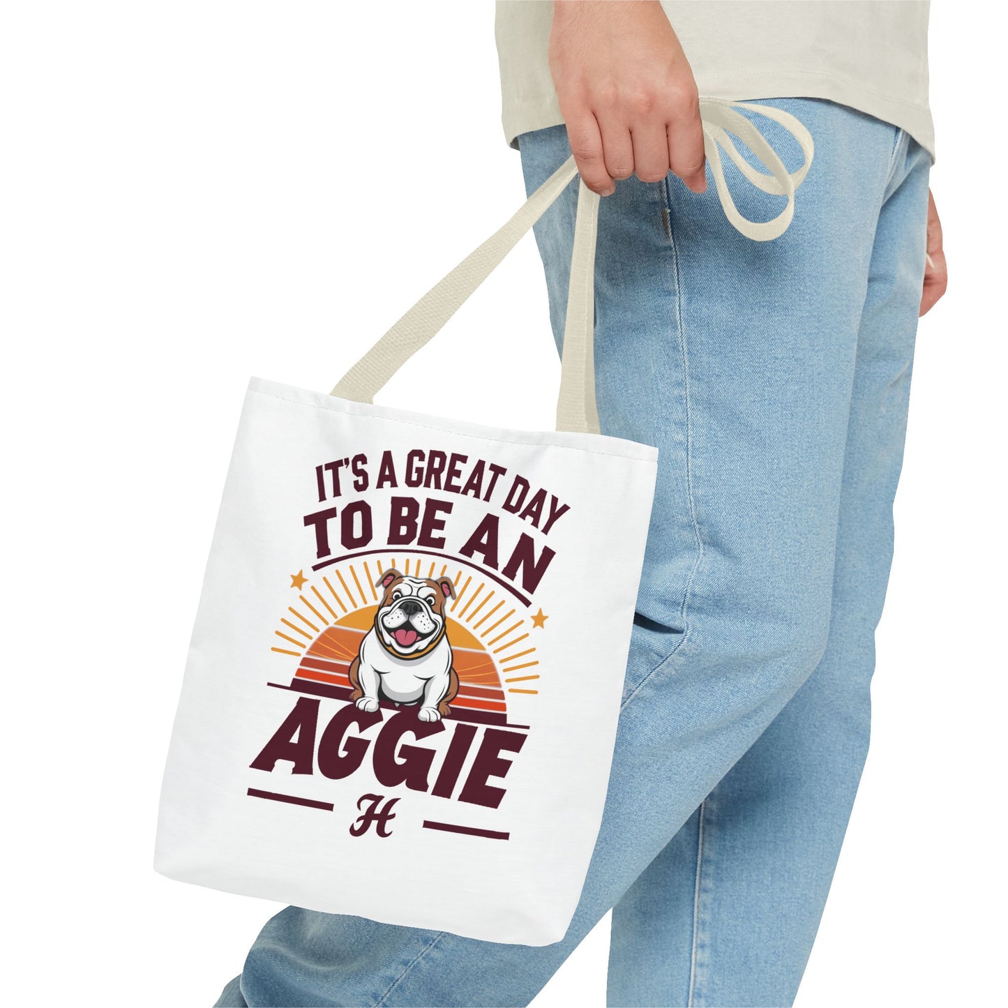 Tote Bag \ It's a Great Day to be an Aggie! \ GDA2