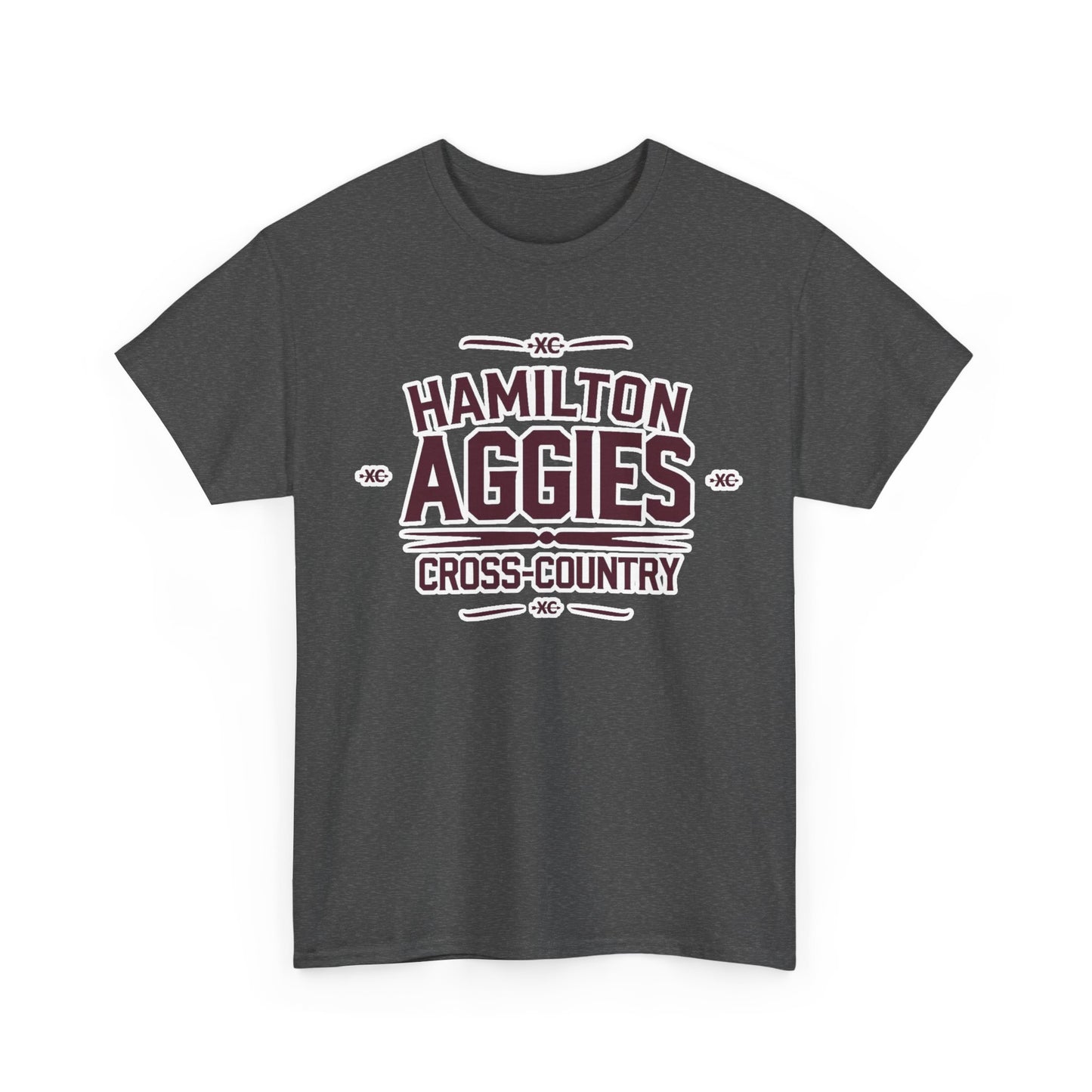 Adult Tee \ Hamilton Aggies Cross-Country \ HCC1