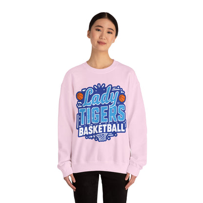 Adult Crewneck Sweatshirt \ Brilliant Tigers Basketball \ BTBKG1