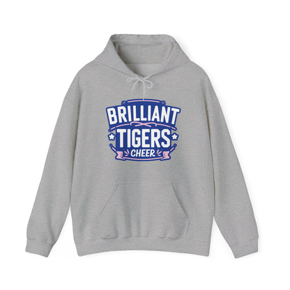 Adult Hoodie Sweatshirt \ Brilliant Tigers Cheer \ BTC2