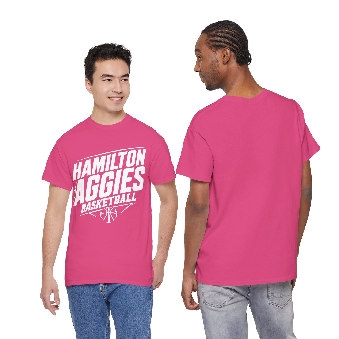 Adult Tee \ Hamilton Aggies Basketball \ HABK2