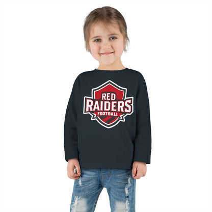 Toddler Long Sleeve Tee \ Marion County Red Raiders Football \ MCF2