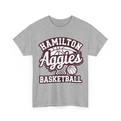 Adult Tee \ Hamilton Aggies Basketball \ HABBG1