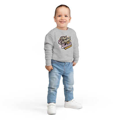 Toddler Crewneck Sweatshirt \ Phill Campbell Bobcats \ PCBG1