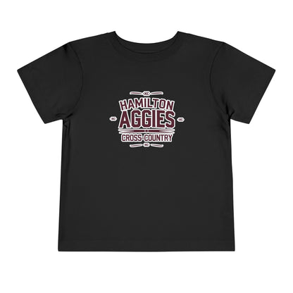 Toddler Tee \ Hamilton Aggies Cross-Country \ HCC1