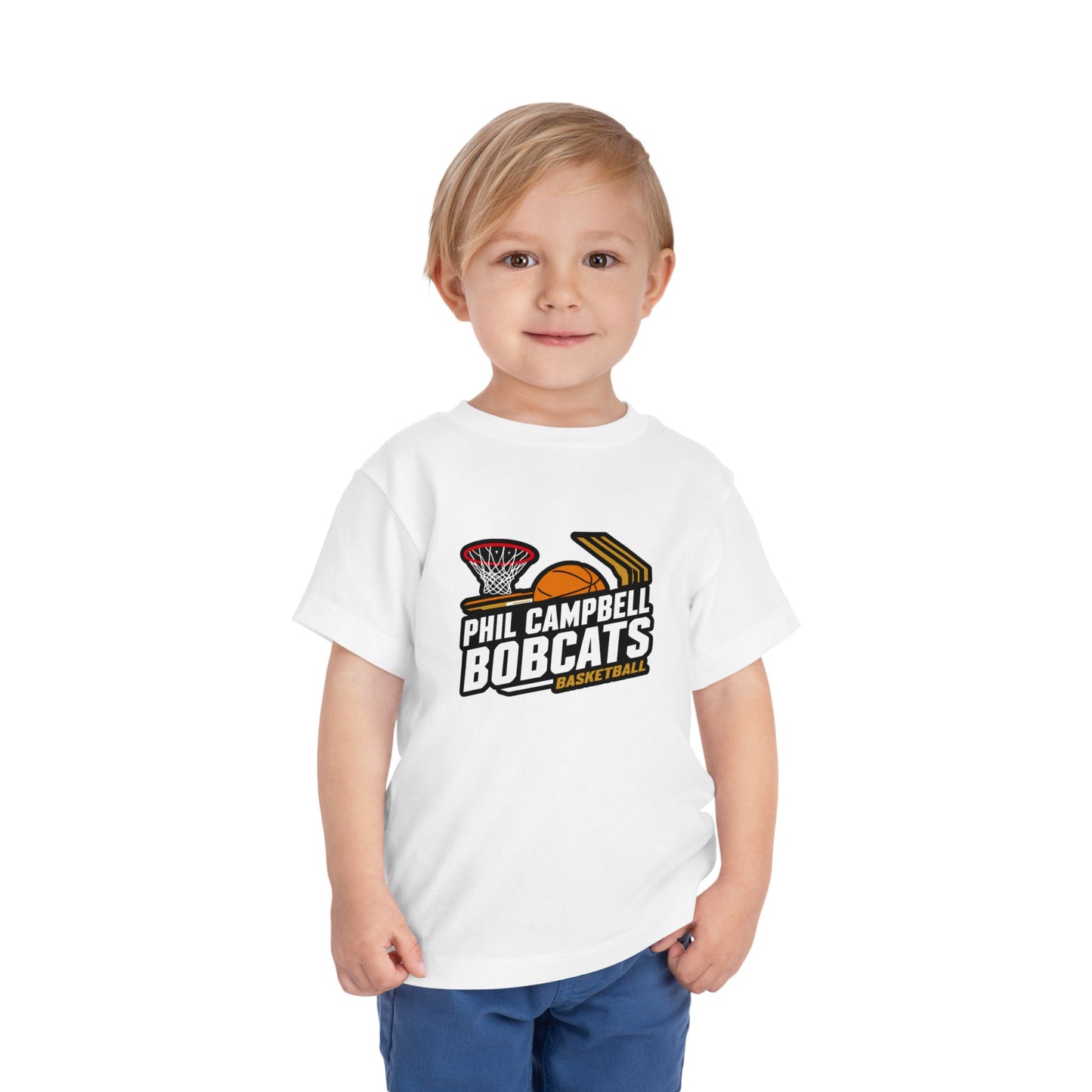 Toddler Tee \ Phil Campbell Bobcats Basketball \ PCBBK1