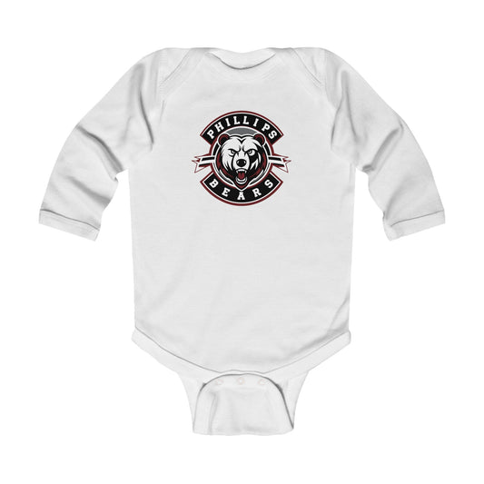 Long Sleeve Baby Bodysuit \ Phillips Bears \ PB1