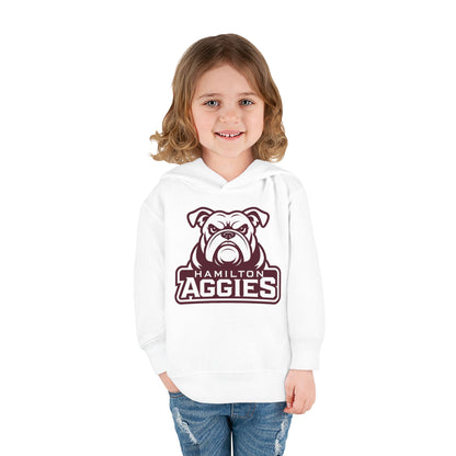 Toddler Hoodie Sweatshirt \ Hamilton Aggies \ HA4
