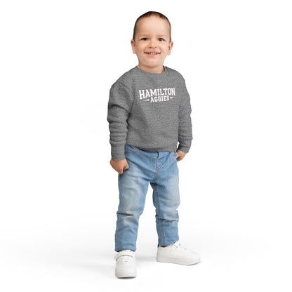 Toddler Crewneck Sweatshirt \ Hamilton Aggies \ HA3