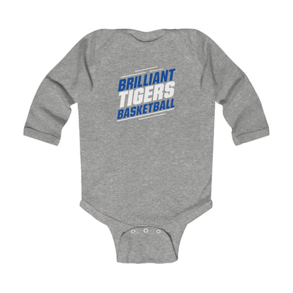 Long Sleeve Baby Bodysuit \ Brilliant Tigers Basketball \ BTBK2