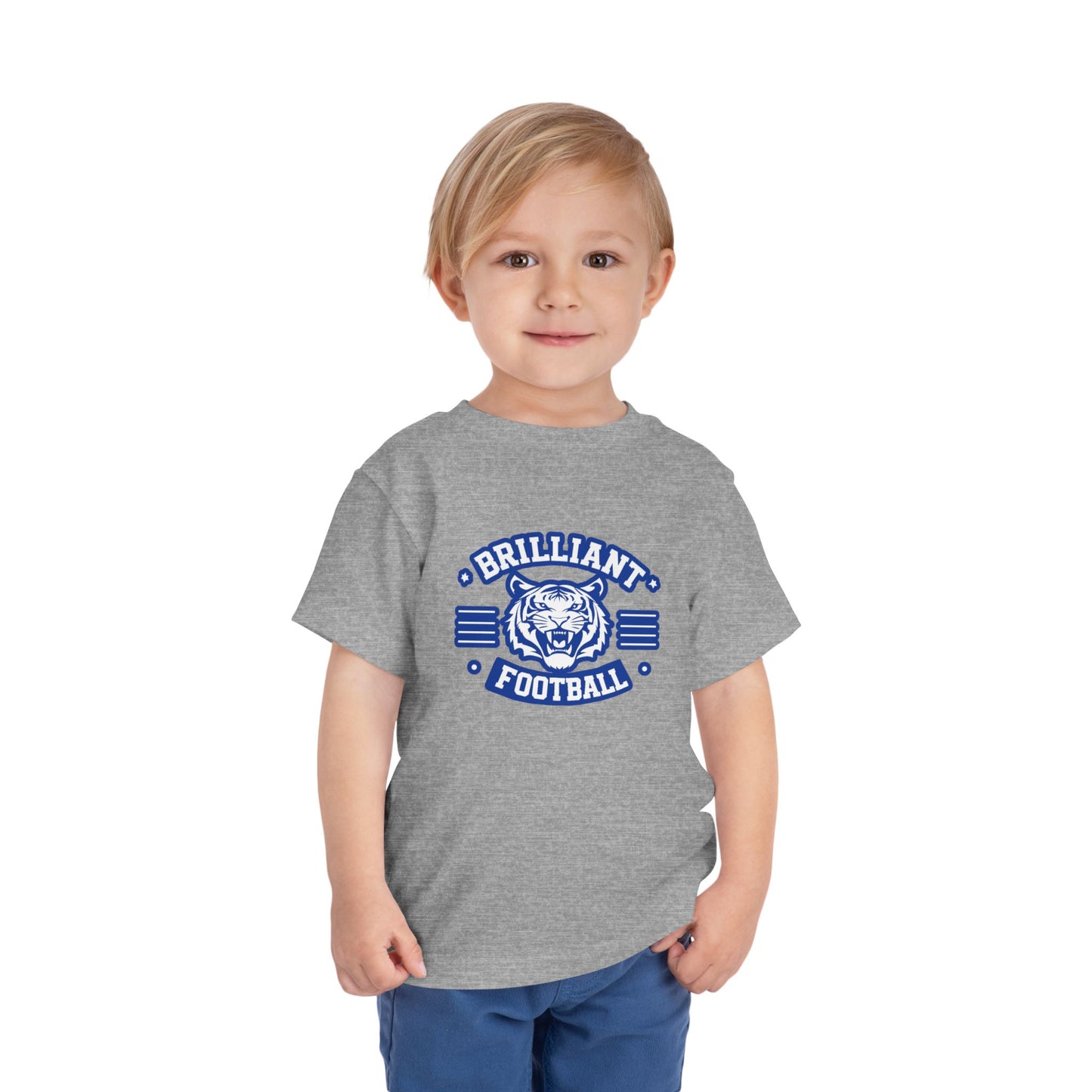 Toddler Tee \ Brilliant Tigers Football \ BTF2